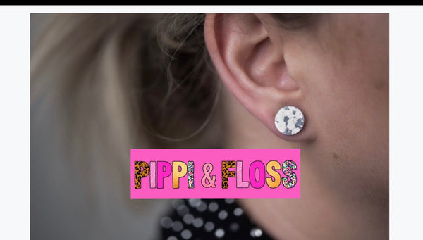 Disco Dolly Hypoallergenic Earrings 12mm Available in pierced or clip on